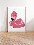 Flamingoen Flemming - Littleposter.dk