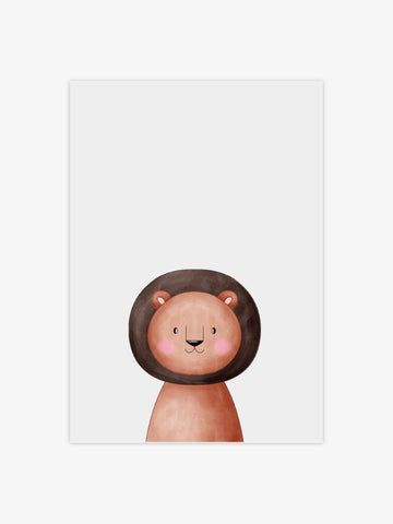 Løve - Littleposter.dk